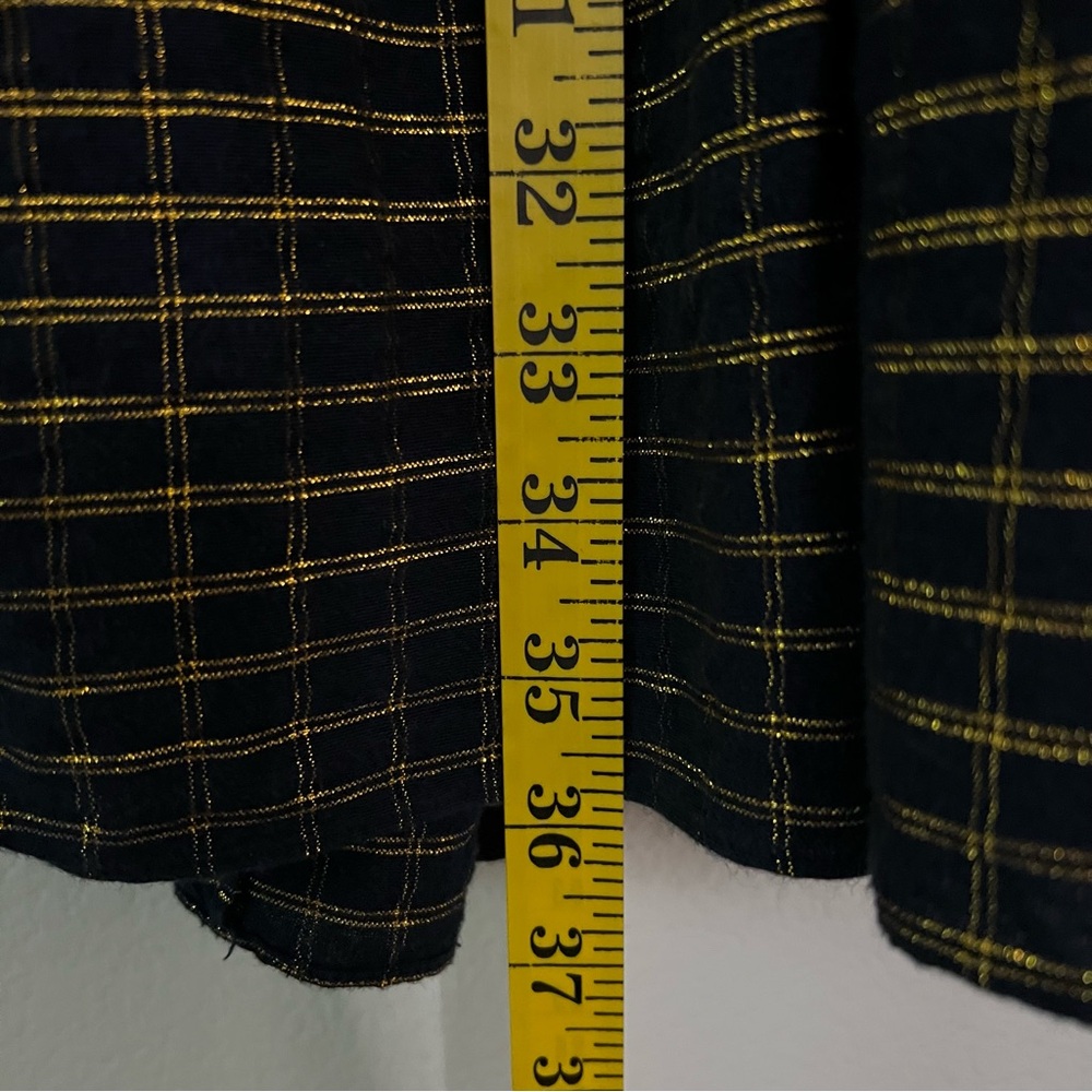 Ulla Johnson Dion Plaid Lurex Metallic Babydoll Mini Dress 12 ASO Sophia Bush - Picture 16 of 16